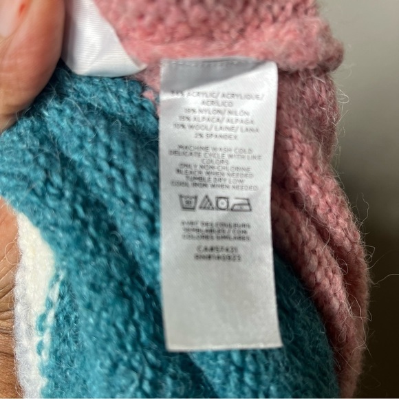 NWT Lou & Grey For LOFT Color Block Knit Pull On Stretchy Skirt Size XL - Picture 6 of 8